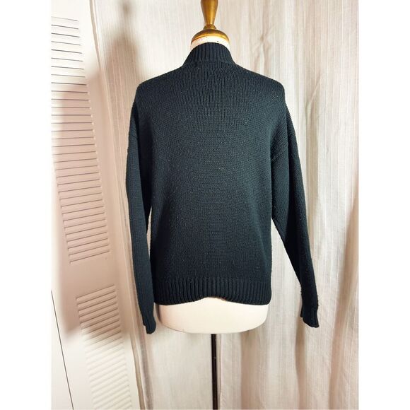 Spice of Life | Women’s | Sweaters | M | Vintage Dark Geometric Cable Knit Sweat - Picture 4 of 5